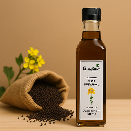 Why Gunvantam Cold-Pressed Mustard Oil is Better Than Regular Market Mustard Oil?