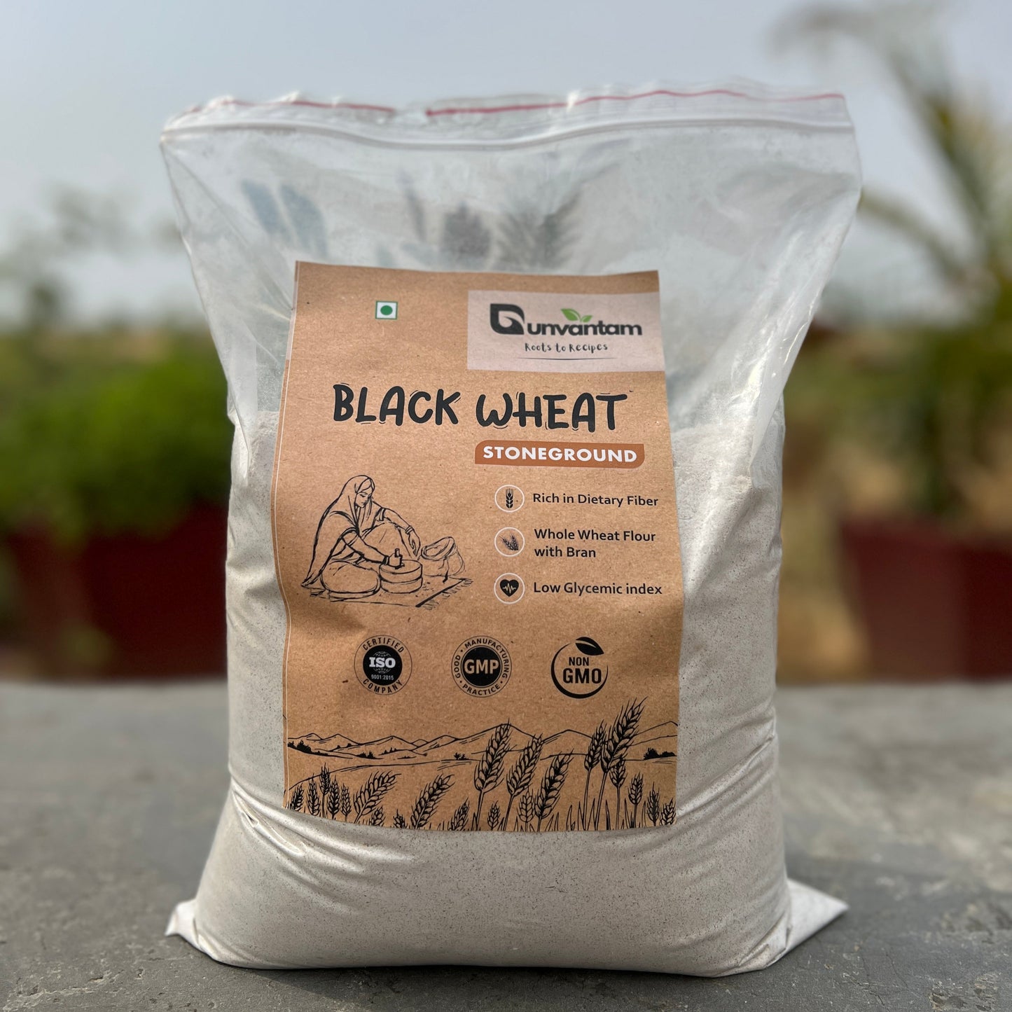 Black Wheat Flour - 2kg