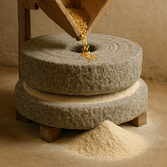 Stone Milling Matters: How Gunvantam Farms Preserves Purity in Every Grain