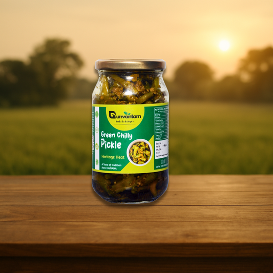 Green Chilly Pickle - Heritage Heat