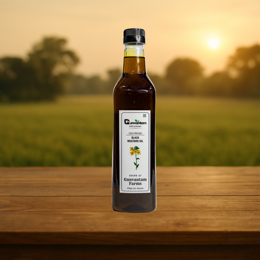 Cold Pressed Black Mustard Oil - 1ltr