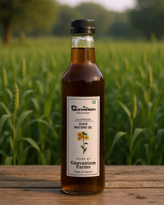 Cold Pressed Black Mustard Oil - 1ltr
